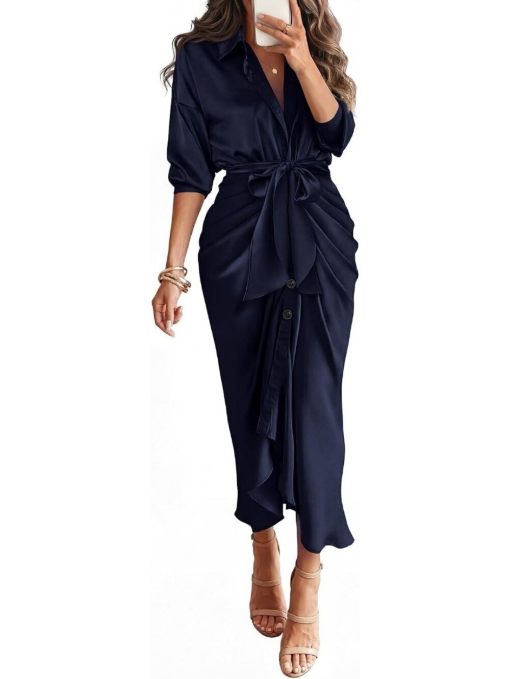 Chic Button Down Fall Dress for Women | Trendy Autumn Fashion 2026
